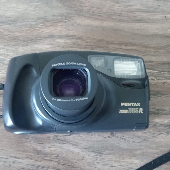 Pentax Zoom 105-R 35mm Film Camera 38-105mm Auto Focus Zoom Lens Japan With Bag - Picture 5 of 8